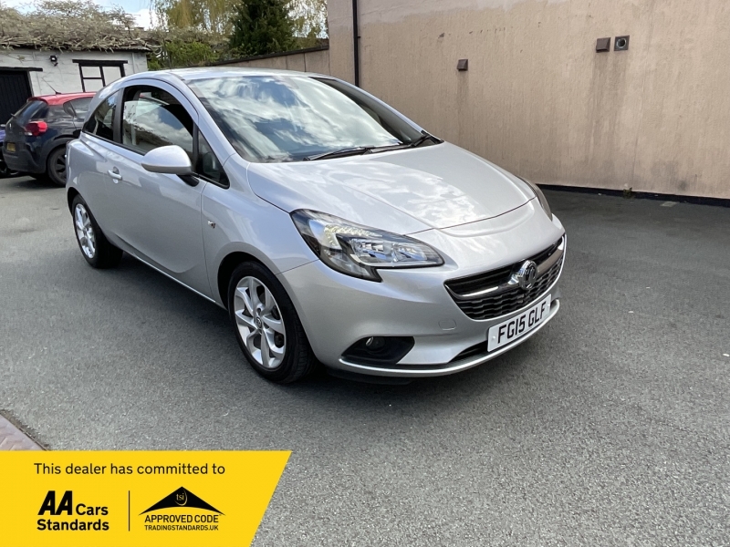 Vauxhall Corsa Excite Silver #1