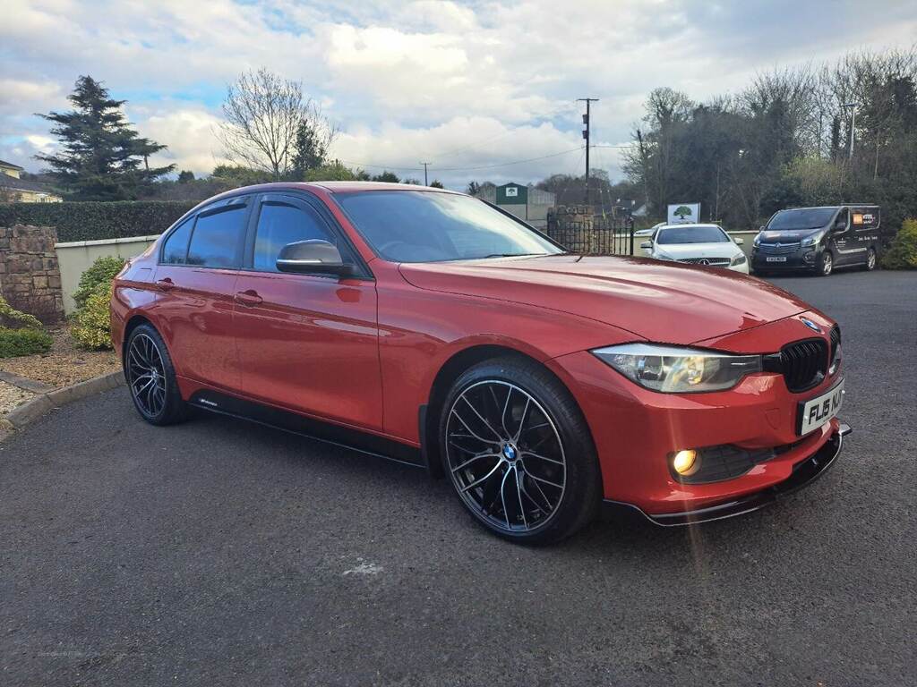 BMW 3 Series 318D Se Business Red #1