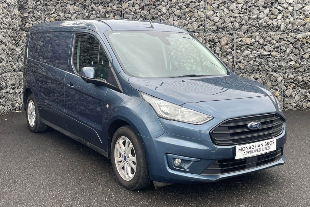 Compare Ford Transit Connect 1.5 Ecoblue 120Ps Limited Van 0 Ps YH69KVX Blue