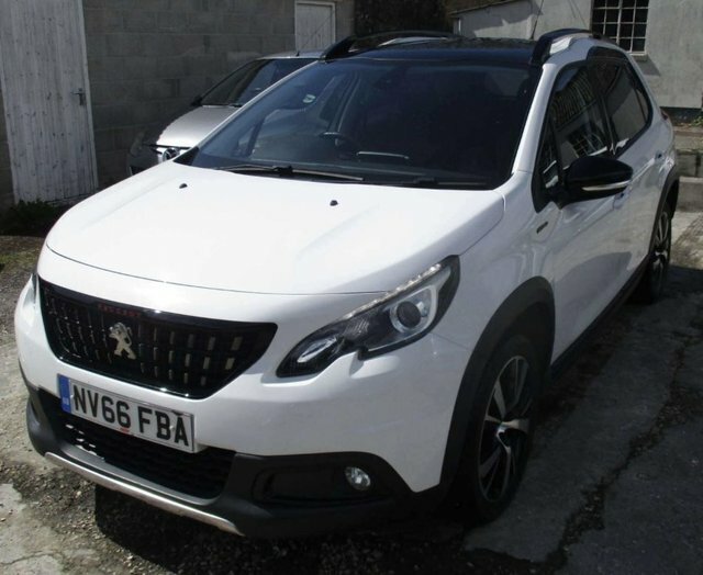 Compare Peugeot 2008 1.6 Blue Hdi Gt Line 100 Bhp NV66FBA Blue