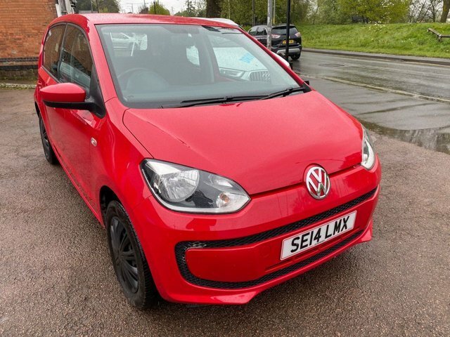 Compare Volkswagen Up 1.0 Move Up 59 Bhp SE14LMX Red