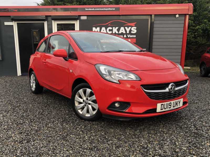 Compare Vauxhall Corsa Design DU19UKY Red
