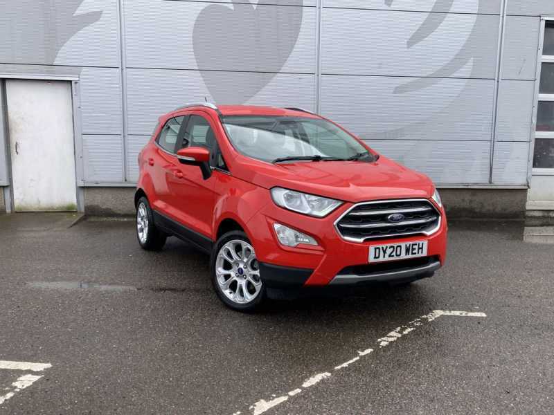 Compare Ford Ecosport Titanium DY20WEH Red