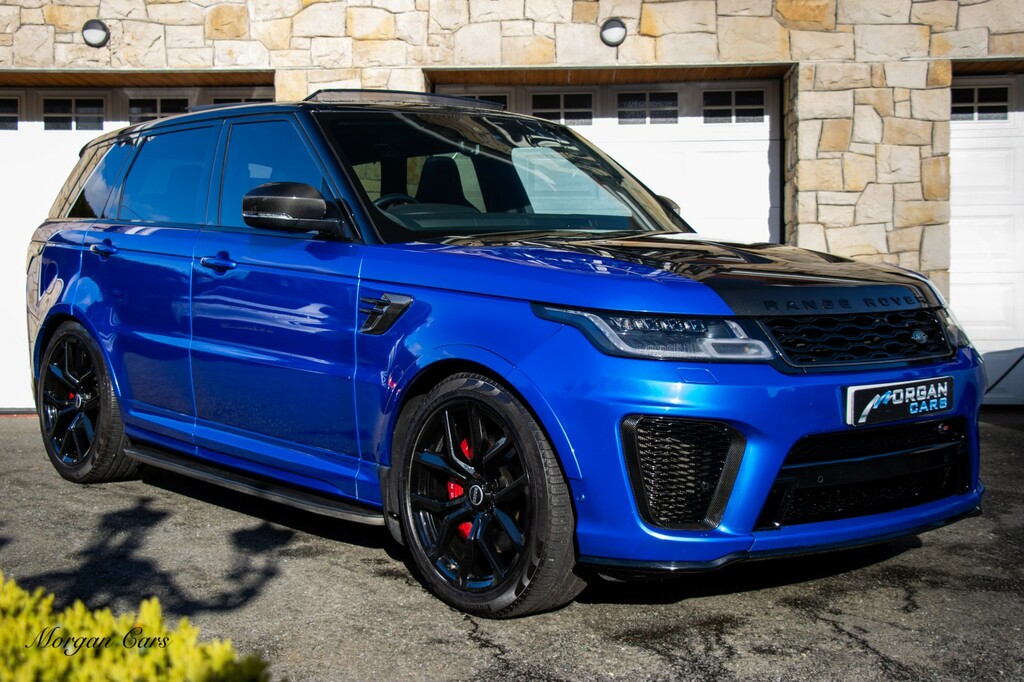 Compare Land Rover Range Rover Sport Range Rover Sport Svr Sc  Blue