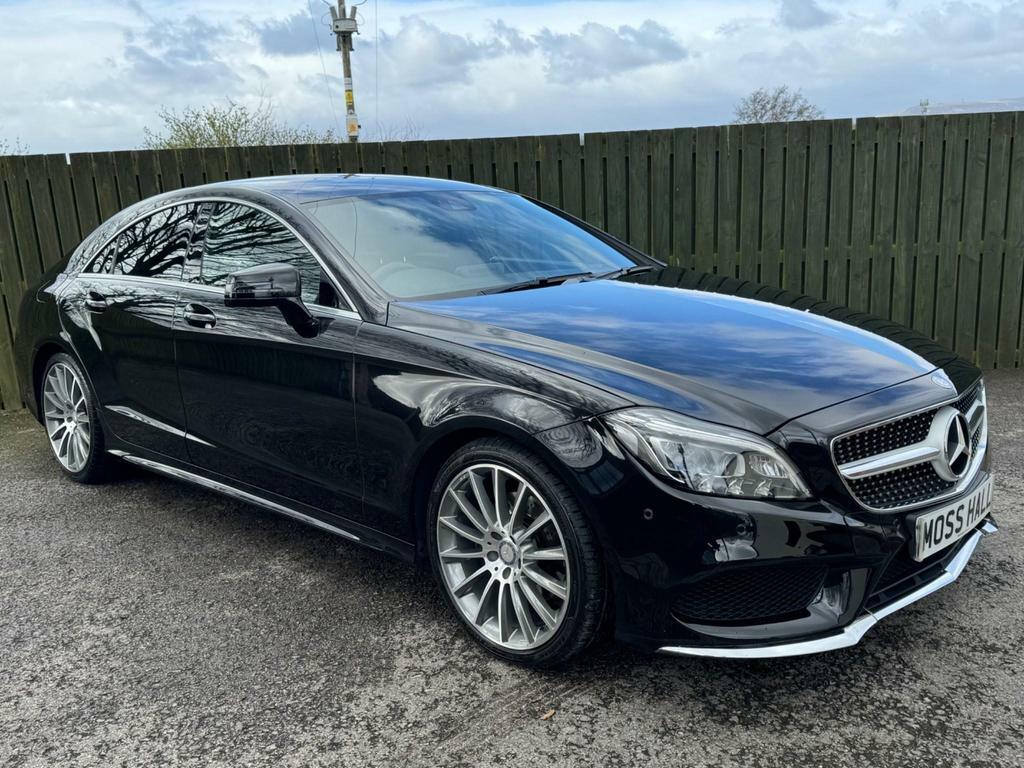 Compare Mercedes-Benz CLS 2.1 Cls220d Amg Line Coupe G-tronic Euro 6 Ss  Black