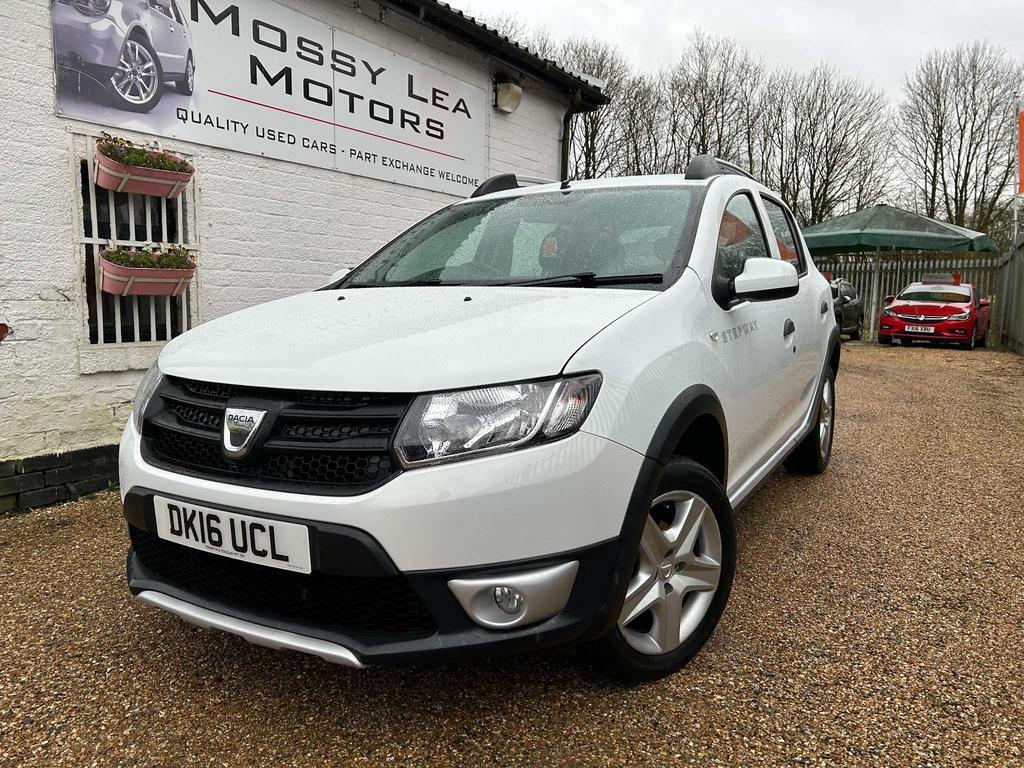 Compare Dacia Sandero Stepway Stepway 1.5 Dci Ambiance Euro 6 Ss DK16UCL White