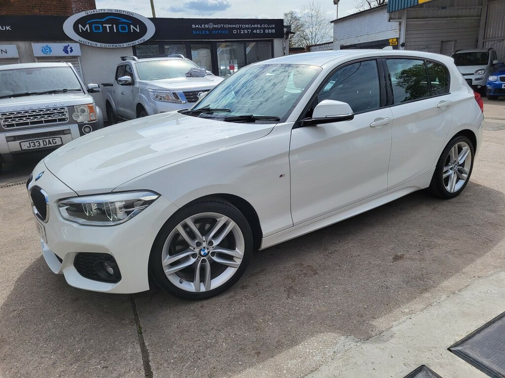 BMW 1 Series 2.0 M Sport Euro 6 Ss White #1