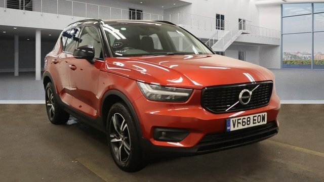 Compare Volvo XC40 2.0 D4 R-design Awd 188 Bhp VF68EOW Red