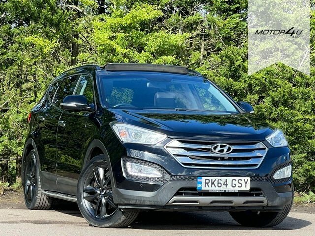 Compare Hyundai Santa Fe 2.2 Premium Se Crdi 194 Bhp RK64GSY Black