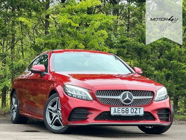 Compare Mercedes-Benz C Class C 200 Amg Line AE68OZT Red
