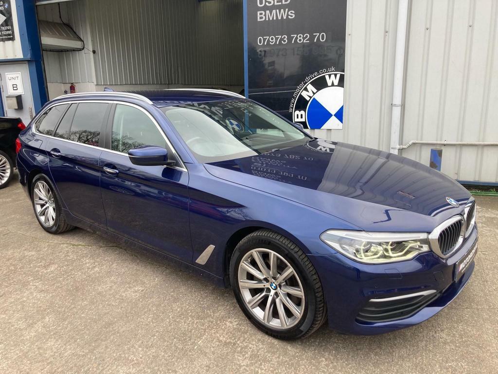 Compare BMW 5 Series 2.0 520D Se Touring Euro 6 Ss  Blue