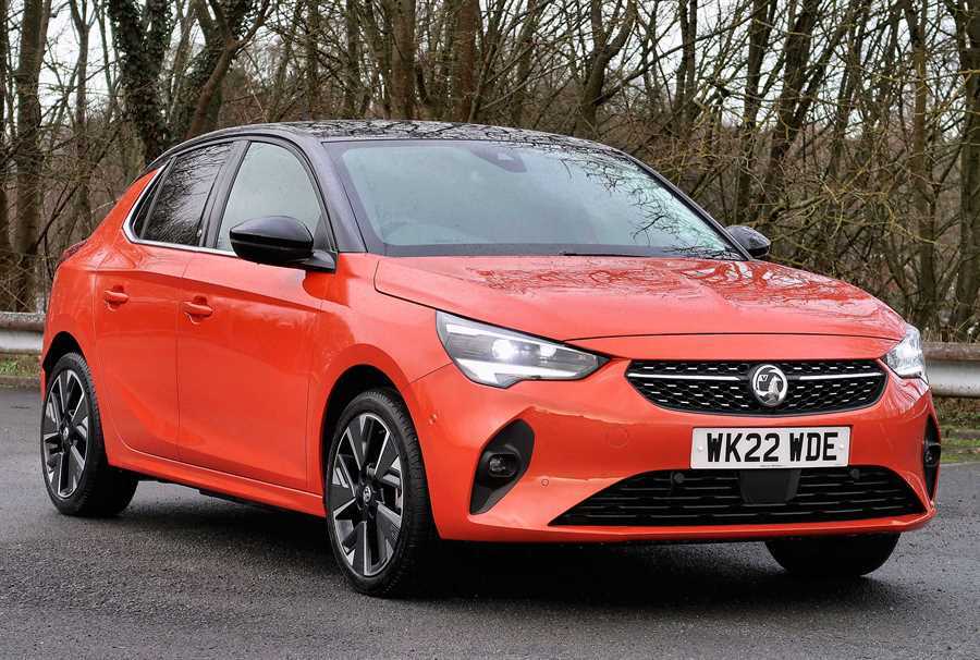 Compare Vauxhall Corsa-e Elite Premium 50Kwh WK22WDE Orange