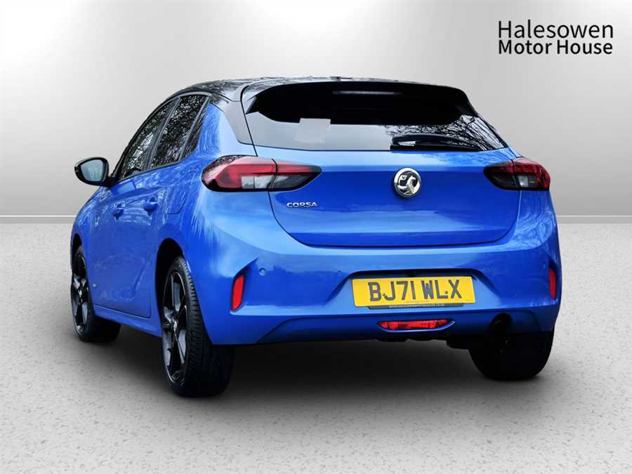 Compare Vauxhall Corsa Griffin Hatchback BJ71WLX Blue