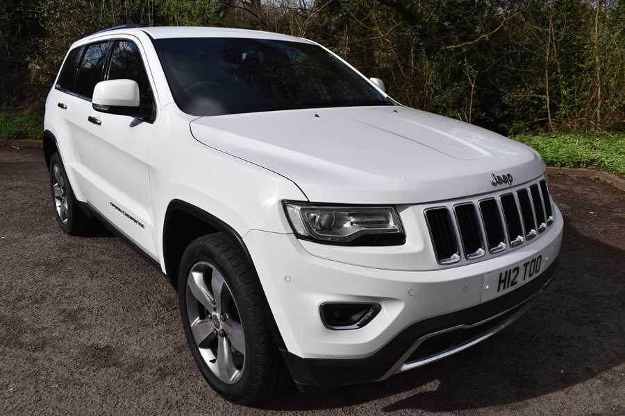 Jeep Grand Cherokee V6 Crd Limited Suv White #1
