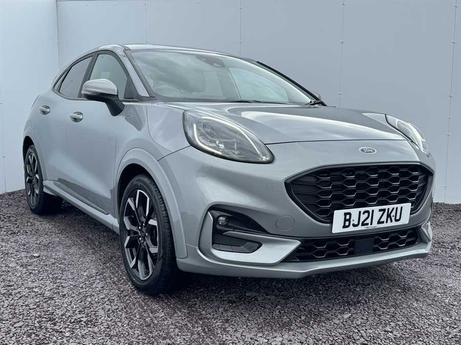 Compare Ford Puma Ecoboost St-line X Suv BJ21ZKU Silver
