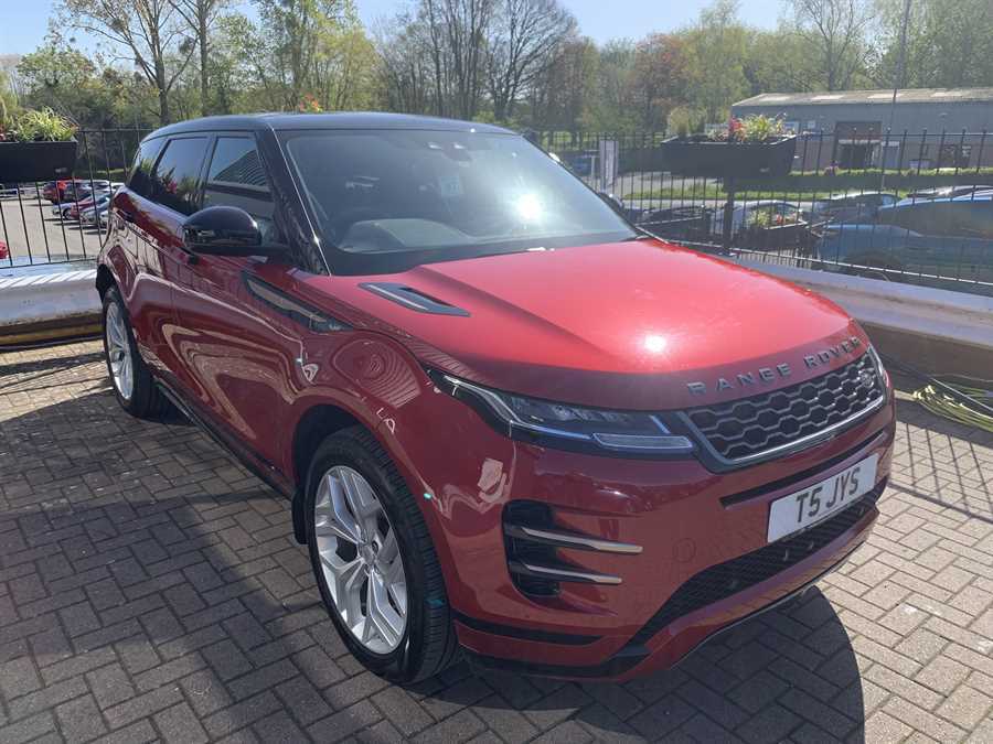 Compare Land Rover Range Rover Evoque P200 Mhev R-dynamic S Suv DX19XOY Red