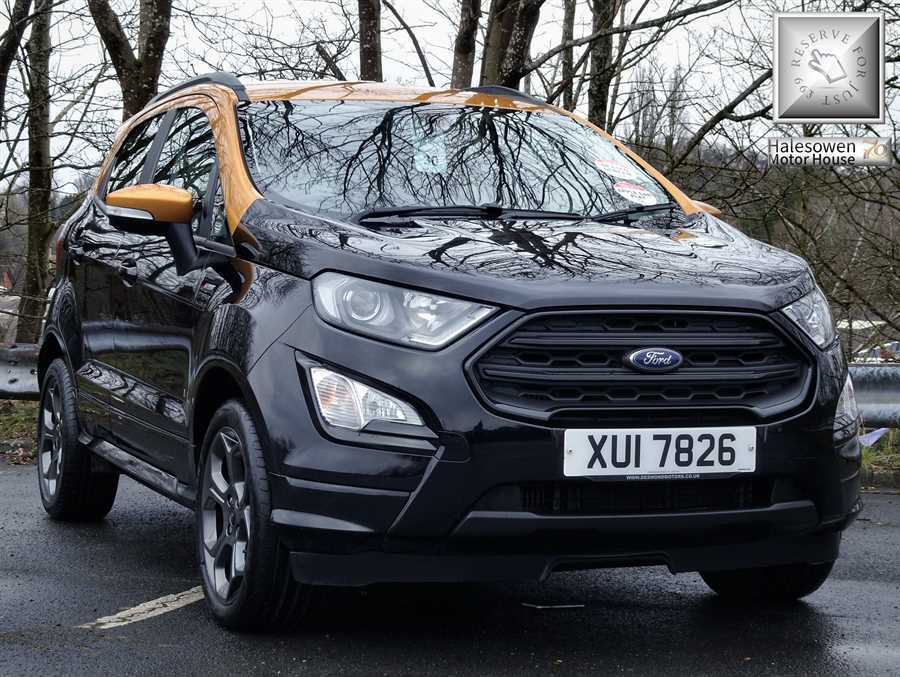 Compare Ford Ecosport Ecoboost Gpf St-line Suv BX70NWF Black