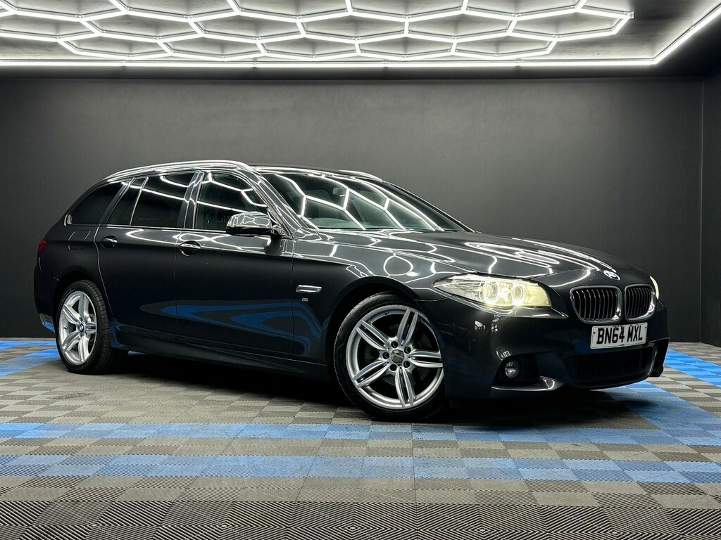 Compare BMW 5 Series 520D M Sport BN64MXL Grey