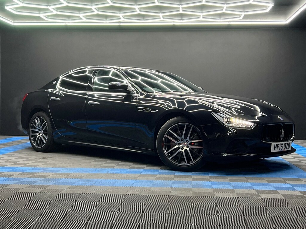 Maserati Ghibli 3.0 V6 Zf Euro 5 Black #1