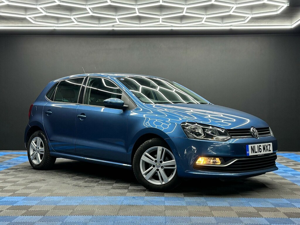 Compare Volkswagen Polo 1.2 Tsi Bluemotion Tech Match Euro 6 Ss NL16MXZ Blue