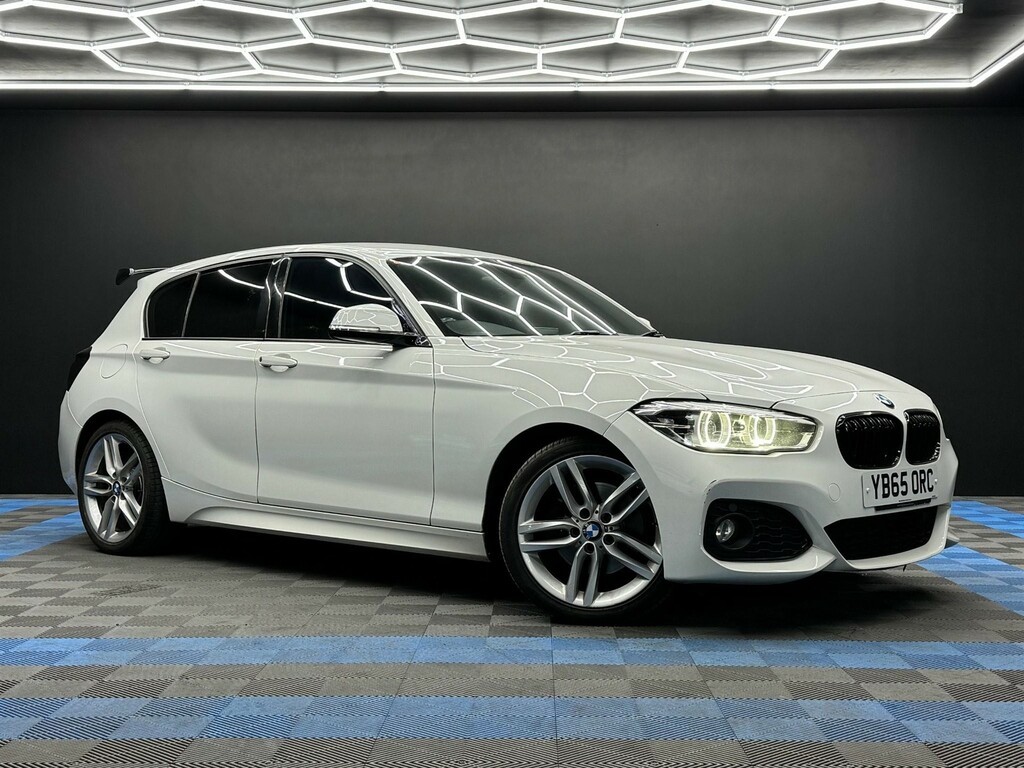 Compare BMW 1 Series 125D M Sport YB65ORC White