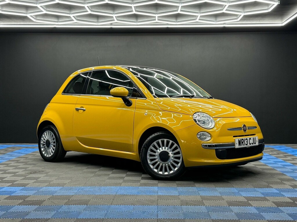 Fiat 500 1.2 Lounge Euro 4 Yellow #1
