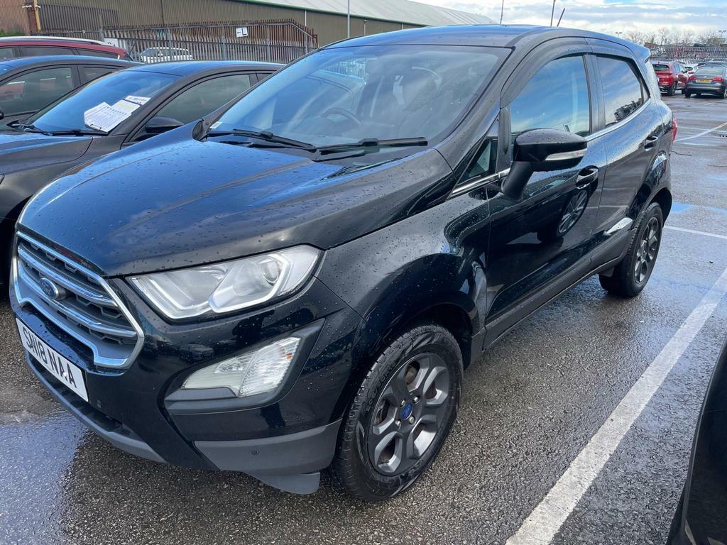 Compare Ford Ecosport 1.0T Ecoboost Zetec Euro 6 Ss SN18NAA Black