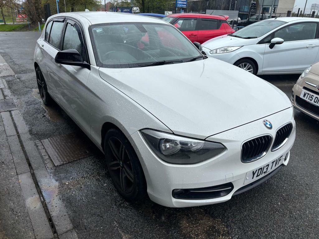 Compare BMW 1 Series 1.6 116I Sport Euro 6 Ss YD13TVF White