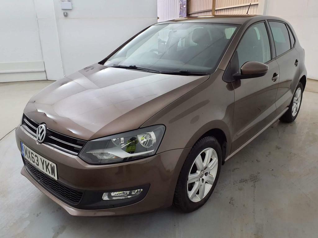 Compare Volkswagen Polo 1.2 Tdi Match Edition Euro 5 MX63YKW Brown