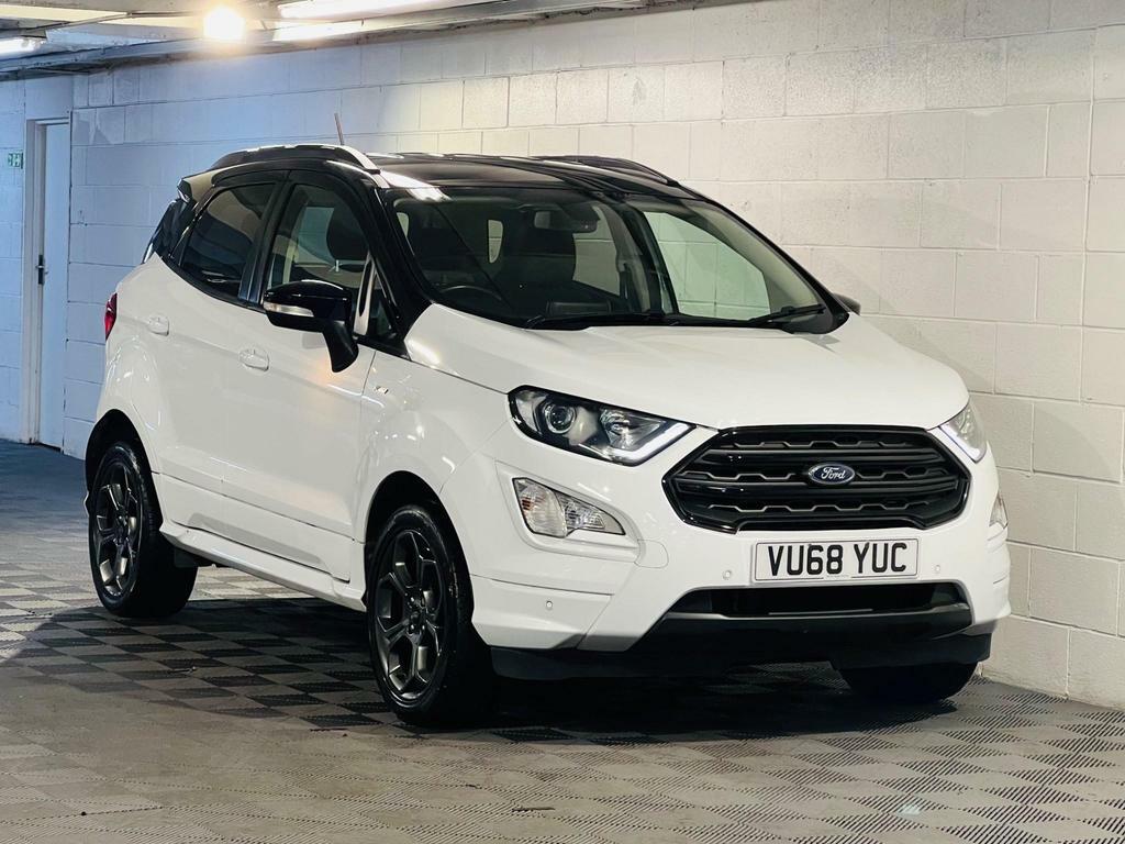 Compare Ford Ecosport 1.0T Ecoboost St-line Euro 6 Ss VU68YUC White