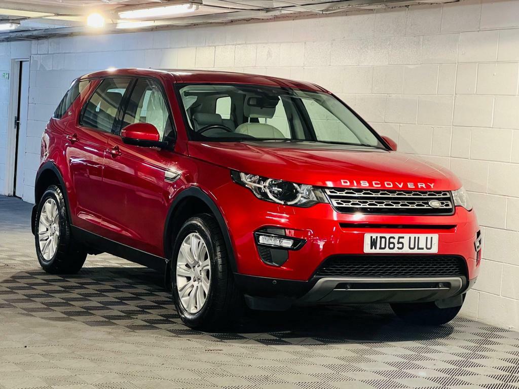 Compare Land Rover Discovery Sport Sport 2.0 Td4 Se Tech 4Wd Euro 6 Ss WD65ULU Red