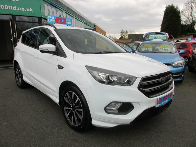 Compare Ford Kuga 2.0 St-line Tdci 148 Bhp BD67LPJ White
