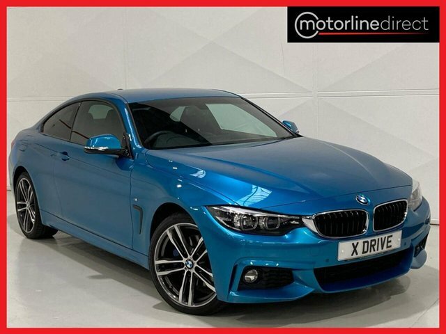 Compare BMW 4 Series 420D Xdrive M Sport SH67EFE Blue