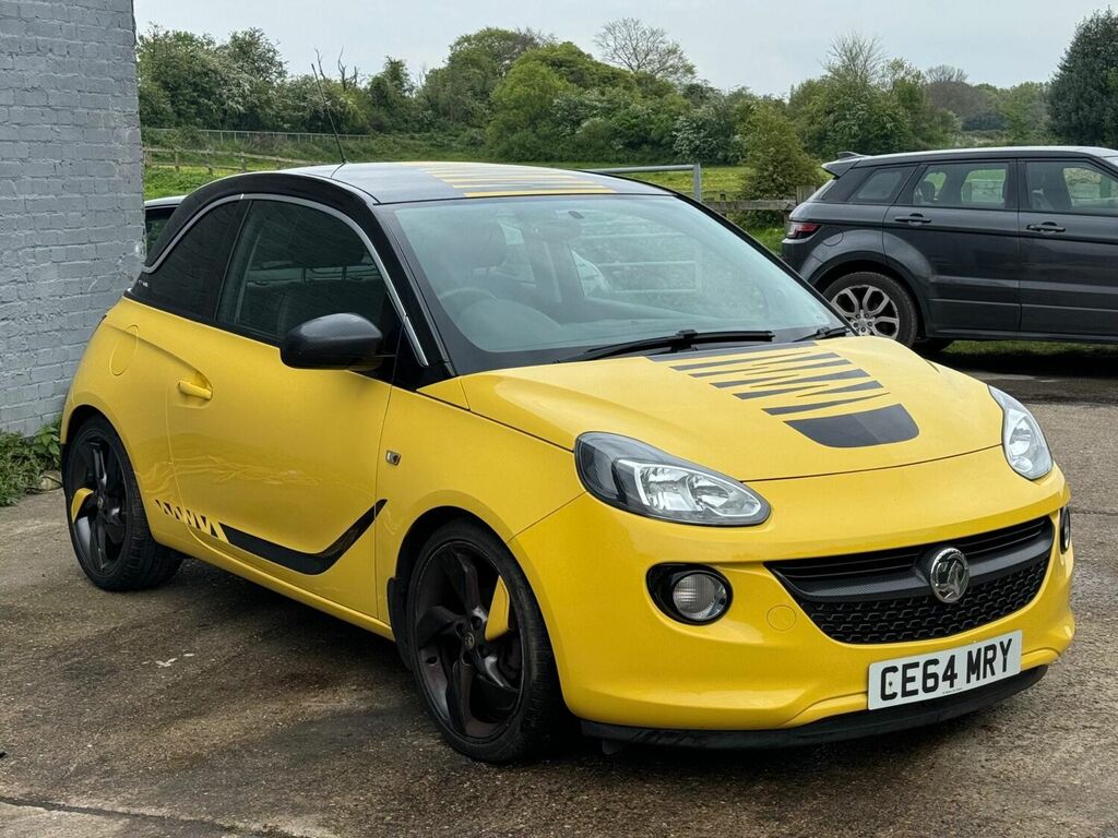 Compare Vauxhall Adam Hatchback CE64MRY Yellow