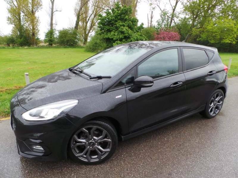 Compare Ford Fiesta 1.0T Ecoboost Mhev St-line Edition Euro 6 Ss LS70FYH Black