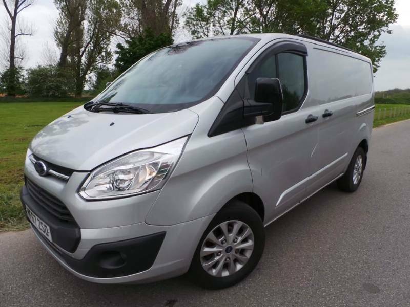 Ford Transit Custom 2.0 Tdci 130Ps Low Roof Limited Van Silver #1