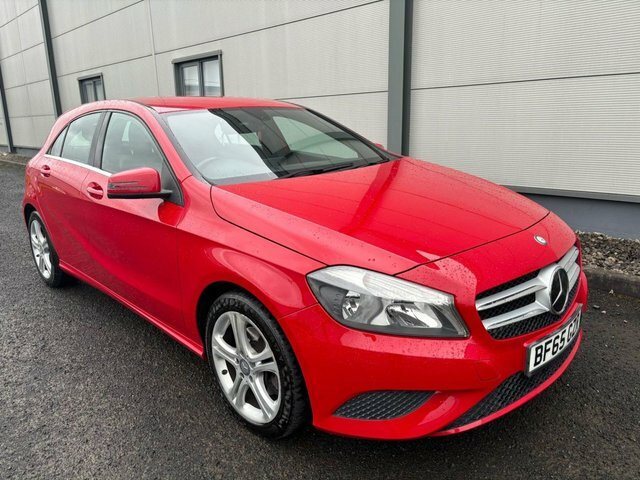 Compare Mercedes-Benz A Class 1.6 A180 Sport Edition 121 Bhp BF65GZR Red