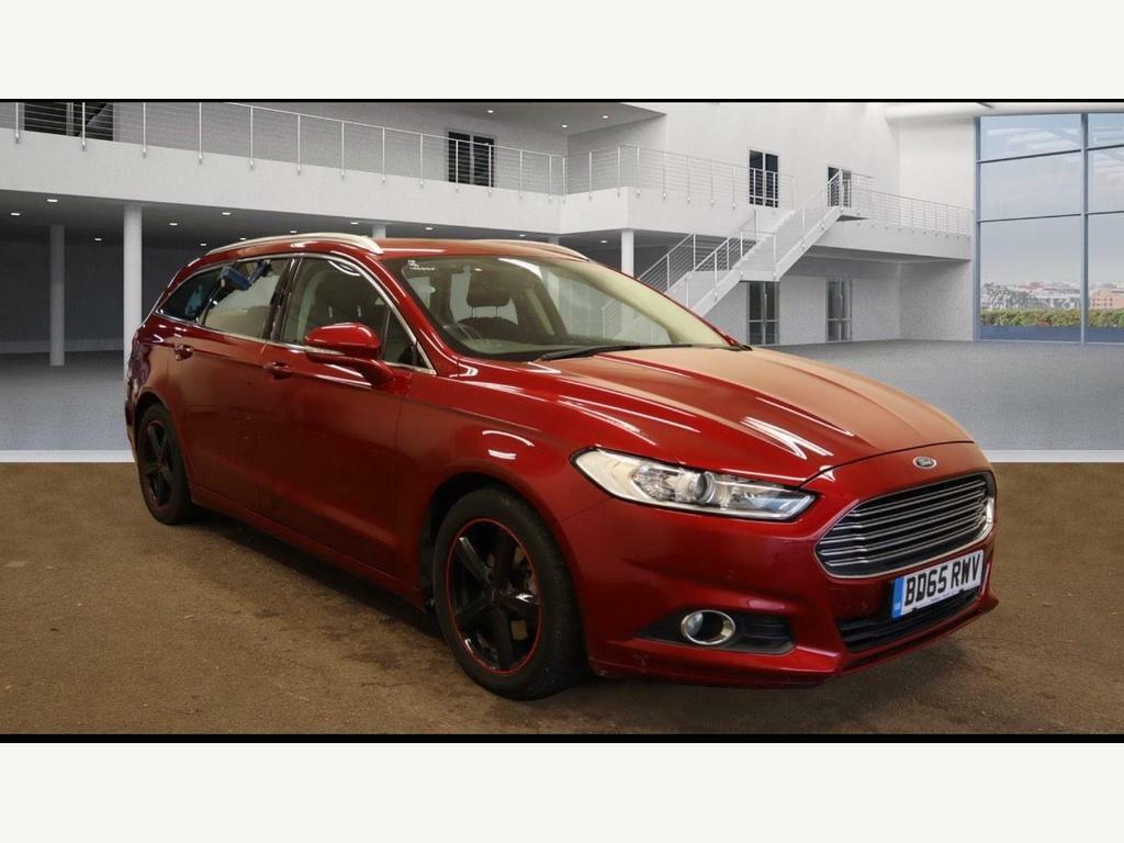 Compare Ford Mondeo Zetec Econetic Tdci BD65RWV Red