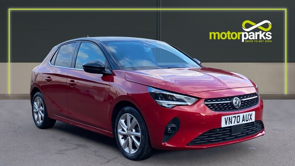 Compare Vauxhall Corsa Hatchback VN70AUX Red
