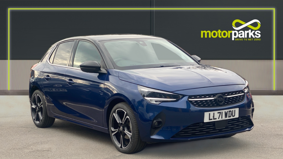 Compare Vauxhall Corsa Hatchback LL71WDU Blue