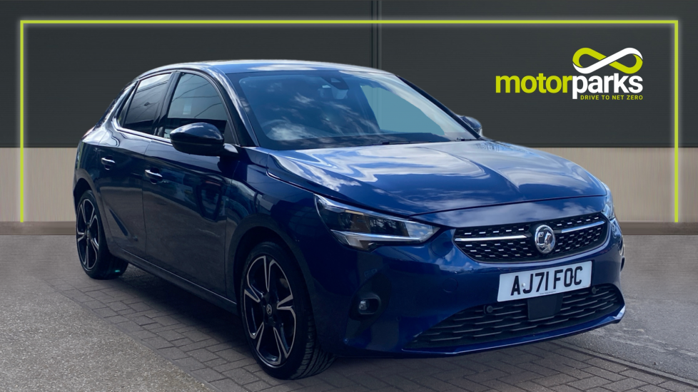 Compare Vauxhall Corsa Hatchback AJ71FOC Blue