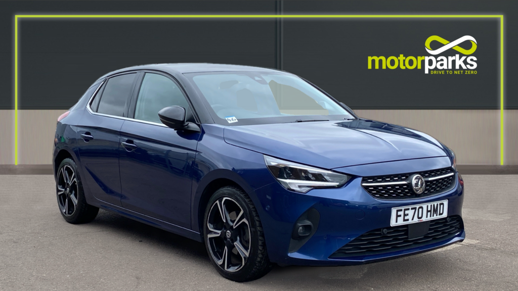 Compare Vauxhall Corsa Elite Nav Premium FE70HMD Blue