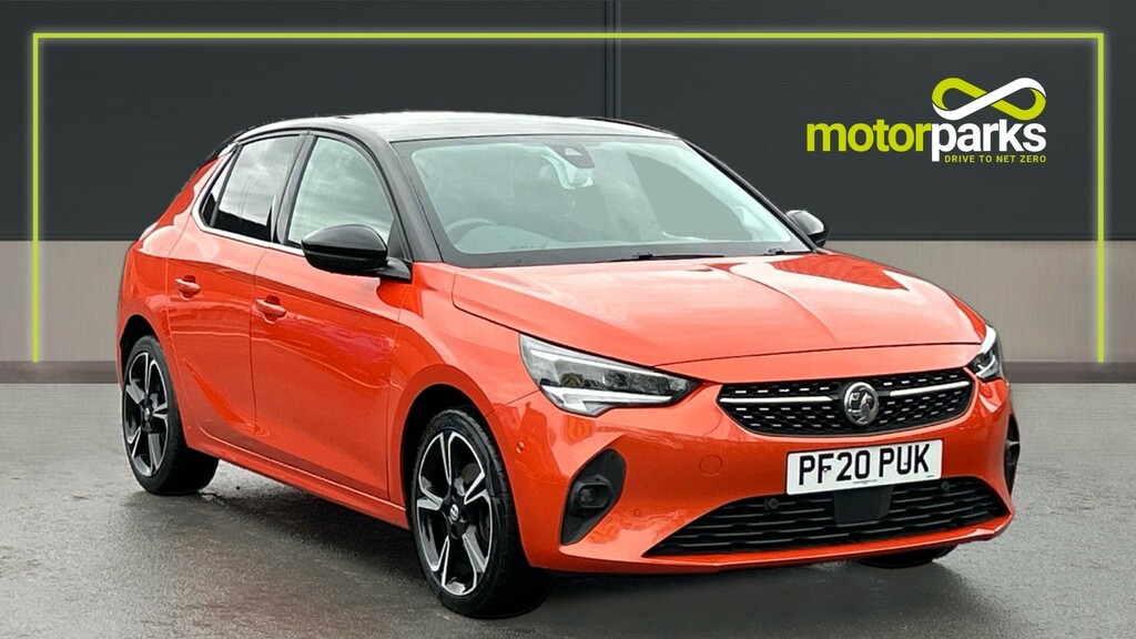 Compare Vauxhall Corsa Elite Nav Premium PF20PUK Orange