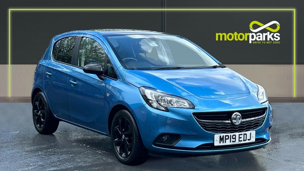 Compare Vauxhall Corsa Griffin MP19EDJ Blue