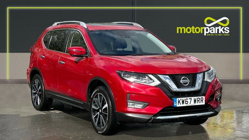 Compare Nissan X-Trail Tekna KW67WRR Red