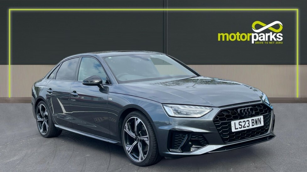 Compare Audi A4 Black Edition LS23BWN Grey