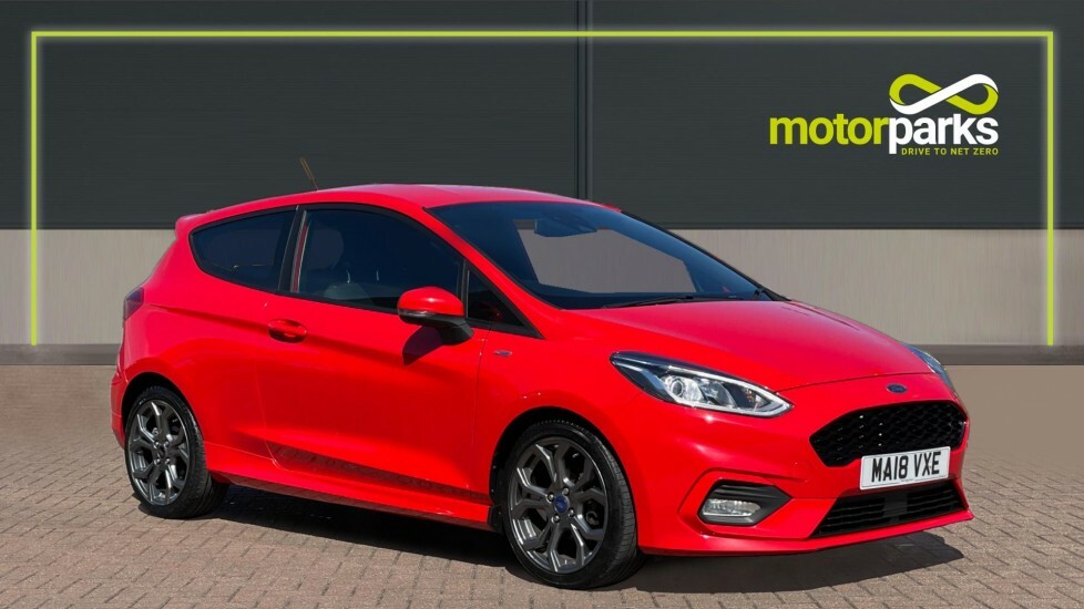 Compare Ford Fiesta St-line MA18VXE Red