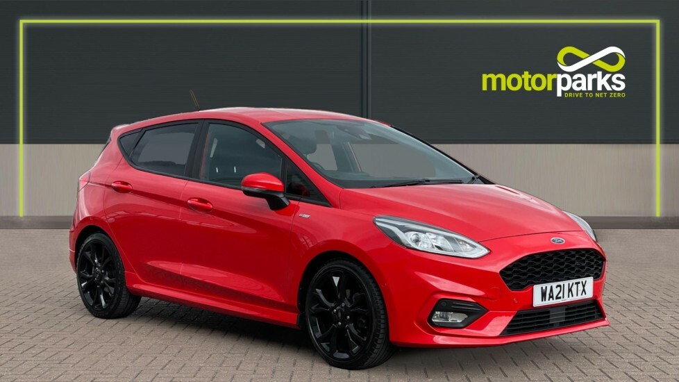 Compare Ford Fiesta St-line X Edition WA21KTX Red