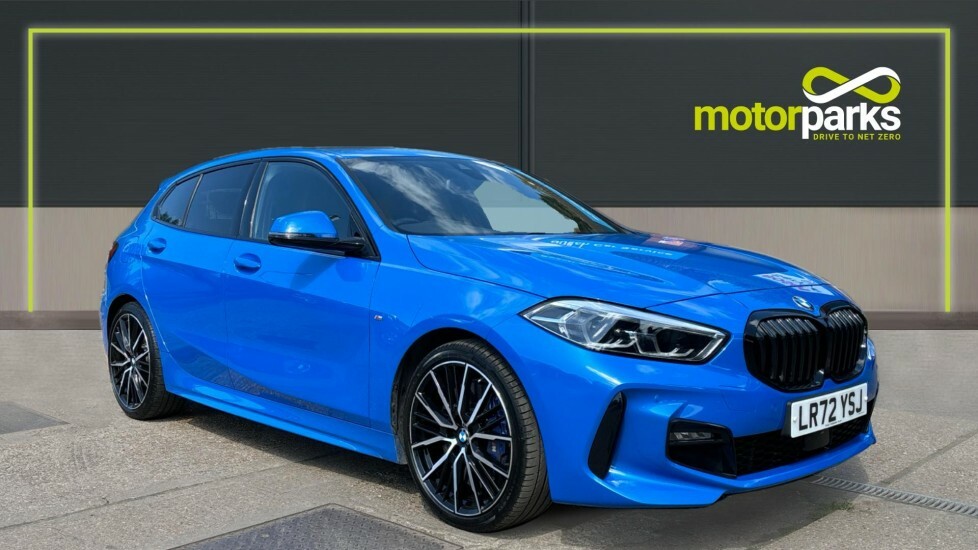 Compare BMW 1 Series 118D M Sport LR72YSJ Blue