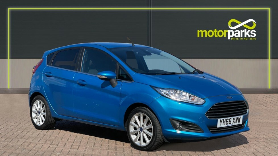 Compare Ford Fiesta Titanium YH66XWW Blue
